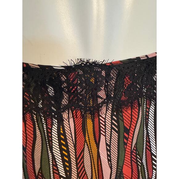 Willow & Root Autumn Stripe Camisole Blouse - Boho Elegance - L - Picture 6 of 9